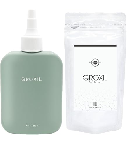 【新品未使用】GROXIL ヘアトニック 120ml Amazon | GROXIL (グロキシル) ヘアトニック 120ml (2本) 【医薬部外品